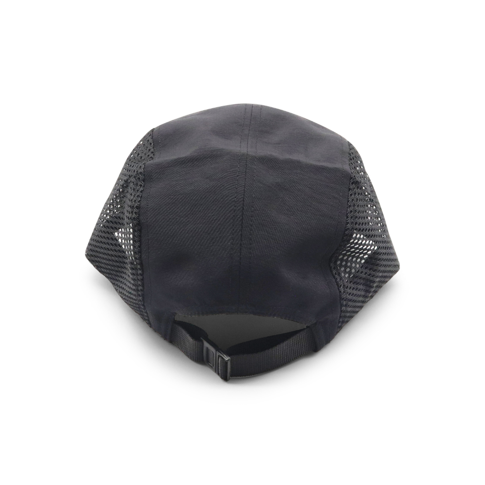 Nylon Camper 5 Panel - Black