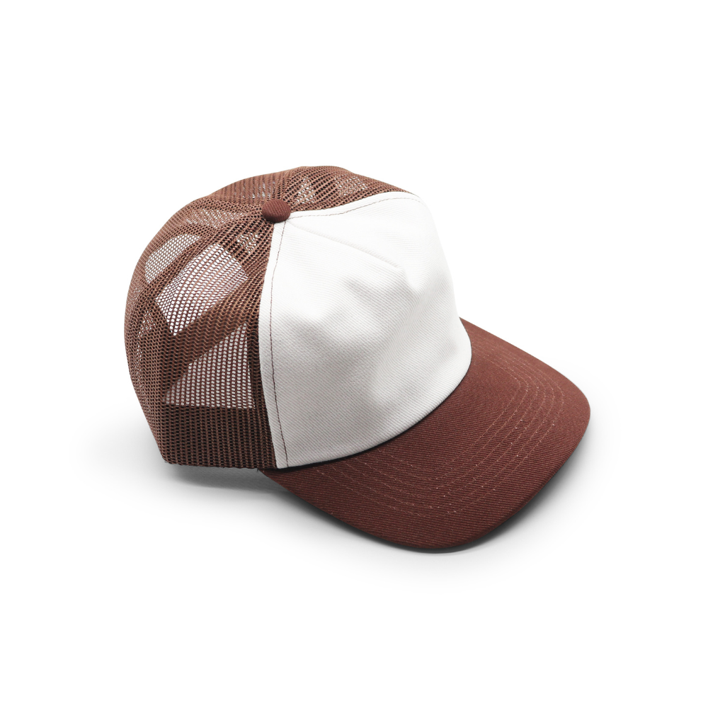 5 Panel Trucker - Brown