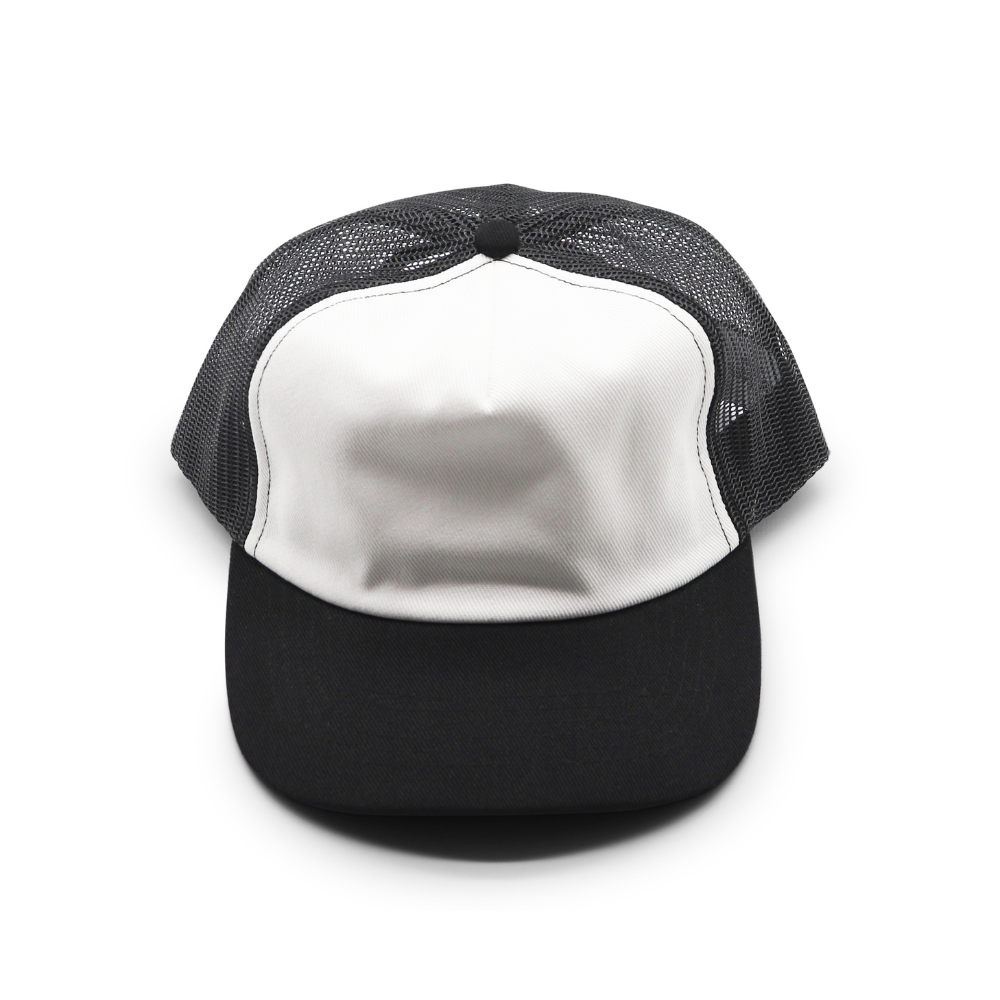 5 Panel Trucker - Black