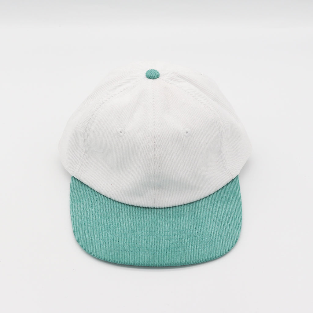 Corduroy Two-Tone 6 Panel - Teal