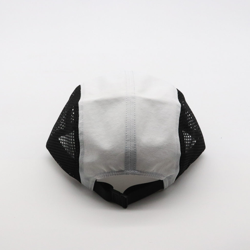 Nylon Camper 5 Panel - Black & White