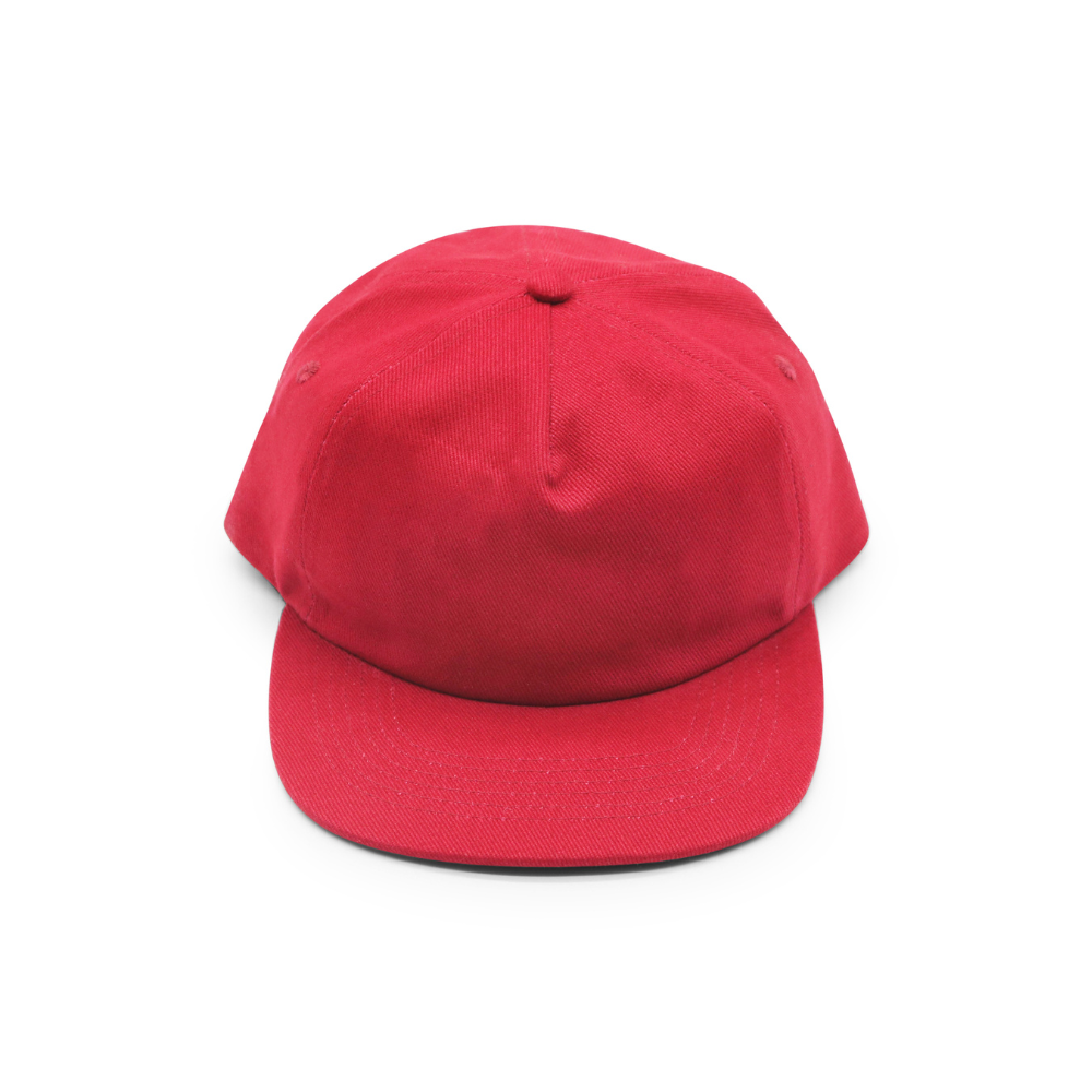 Cotton 5 Panel - Burgundy