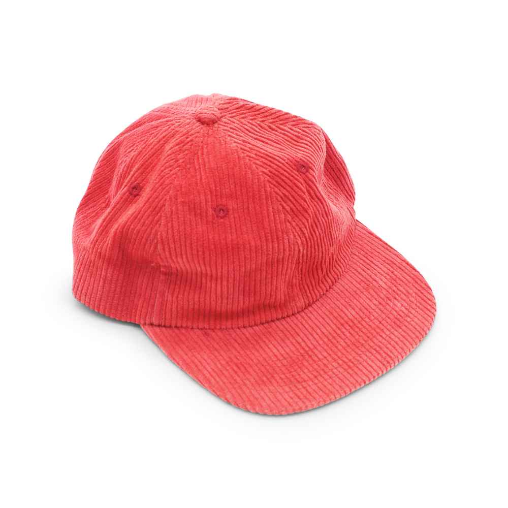 Corduroy 6 Panel - Burgundy