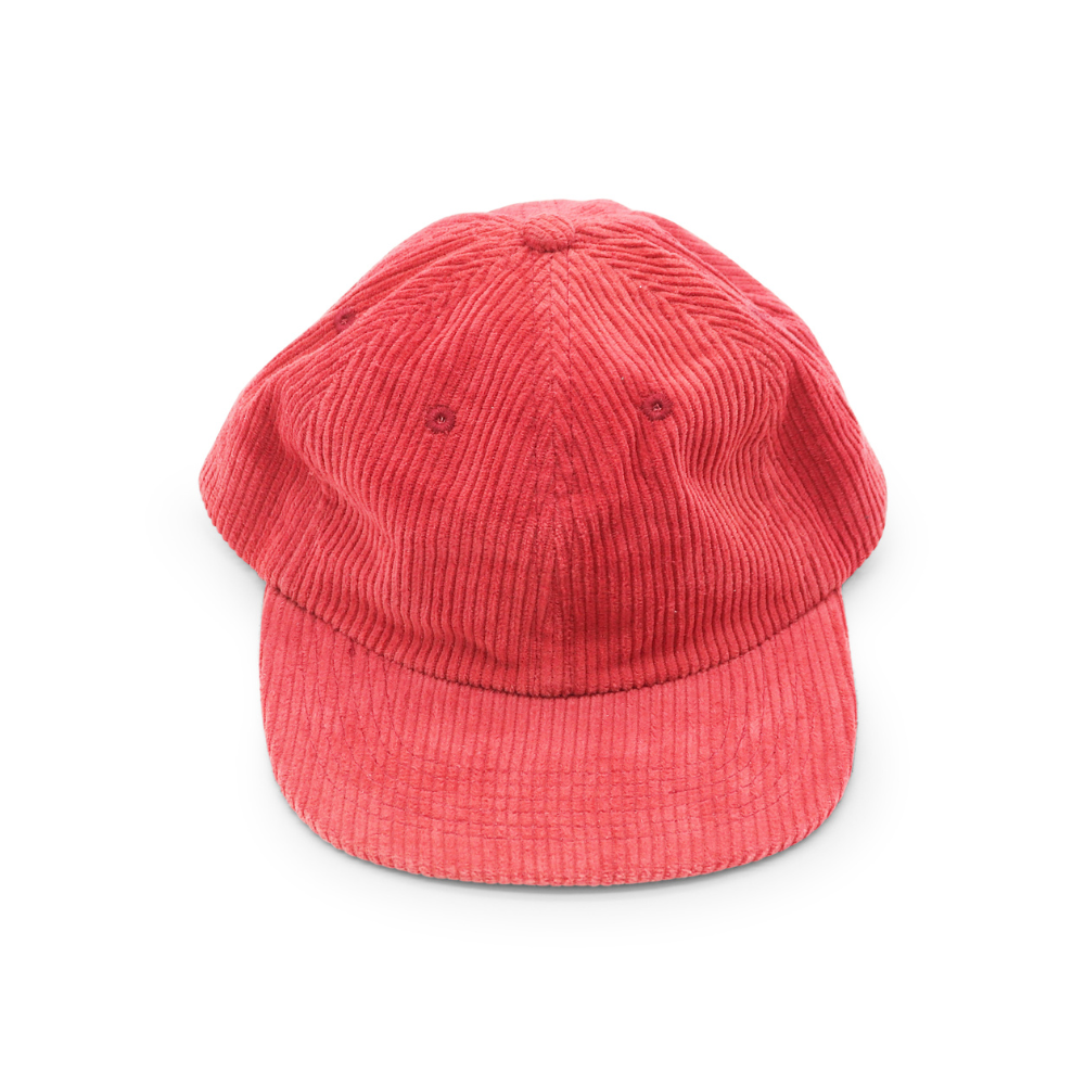 Corduroy 6 Panel - Burgundy