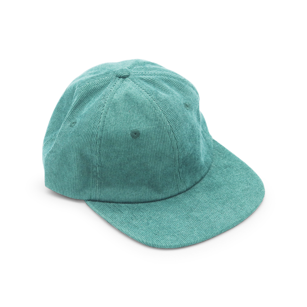Corduroy 6 Panel - Dark Green