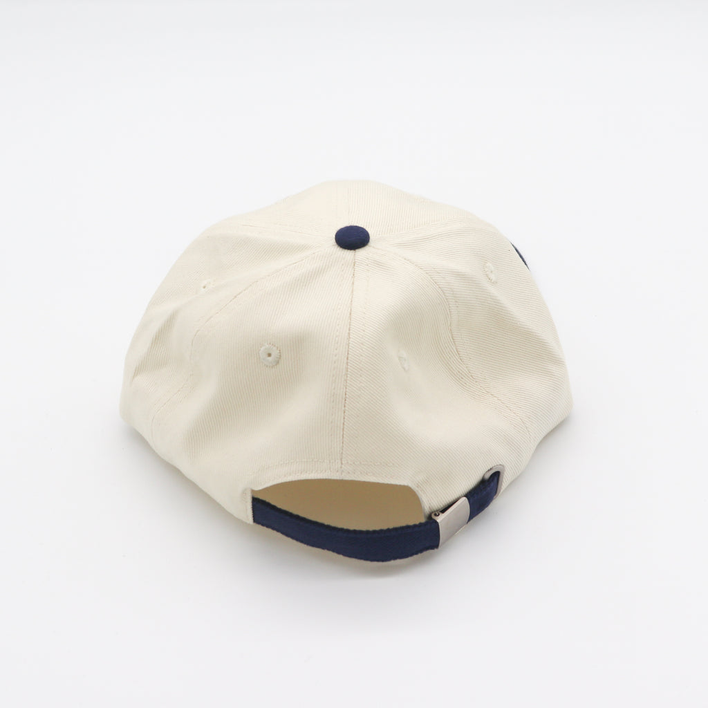 Cotton Two-Tone 6 Panel - Navy