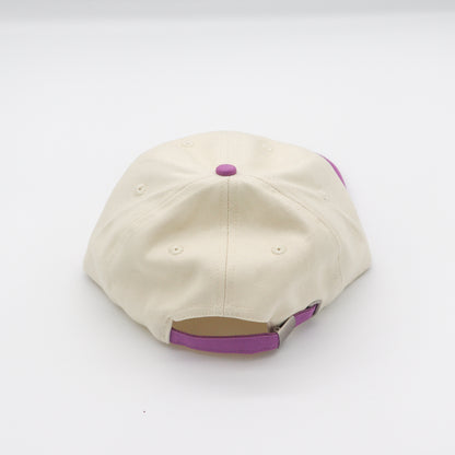 Cotton Two-Tone 6 Panel - Light Purple