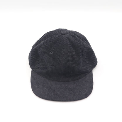 Corduroy 6 Panel - Black