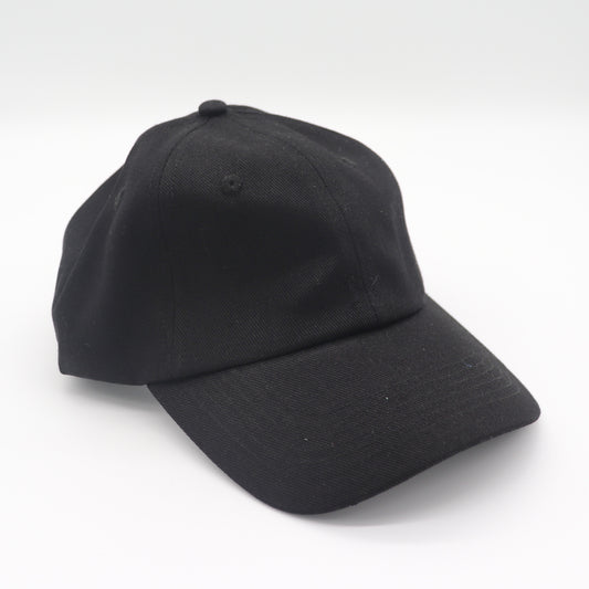 Cotton Dad Hat - Black