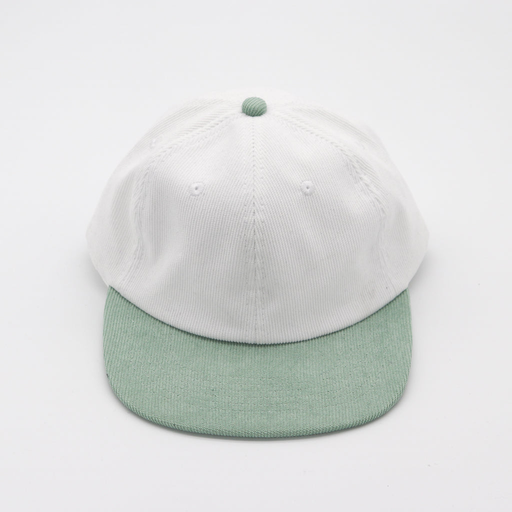 Corduroy Two-Tone 6 Panel - Sage