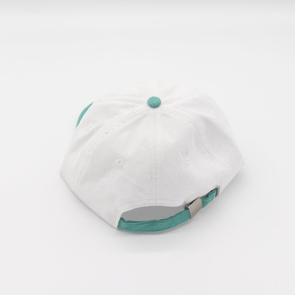 Corduroy Two-Tone 6 Panel - Teal