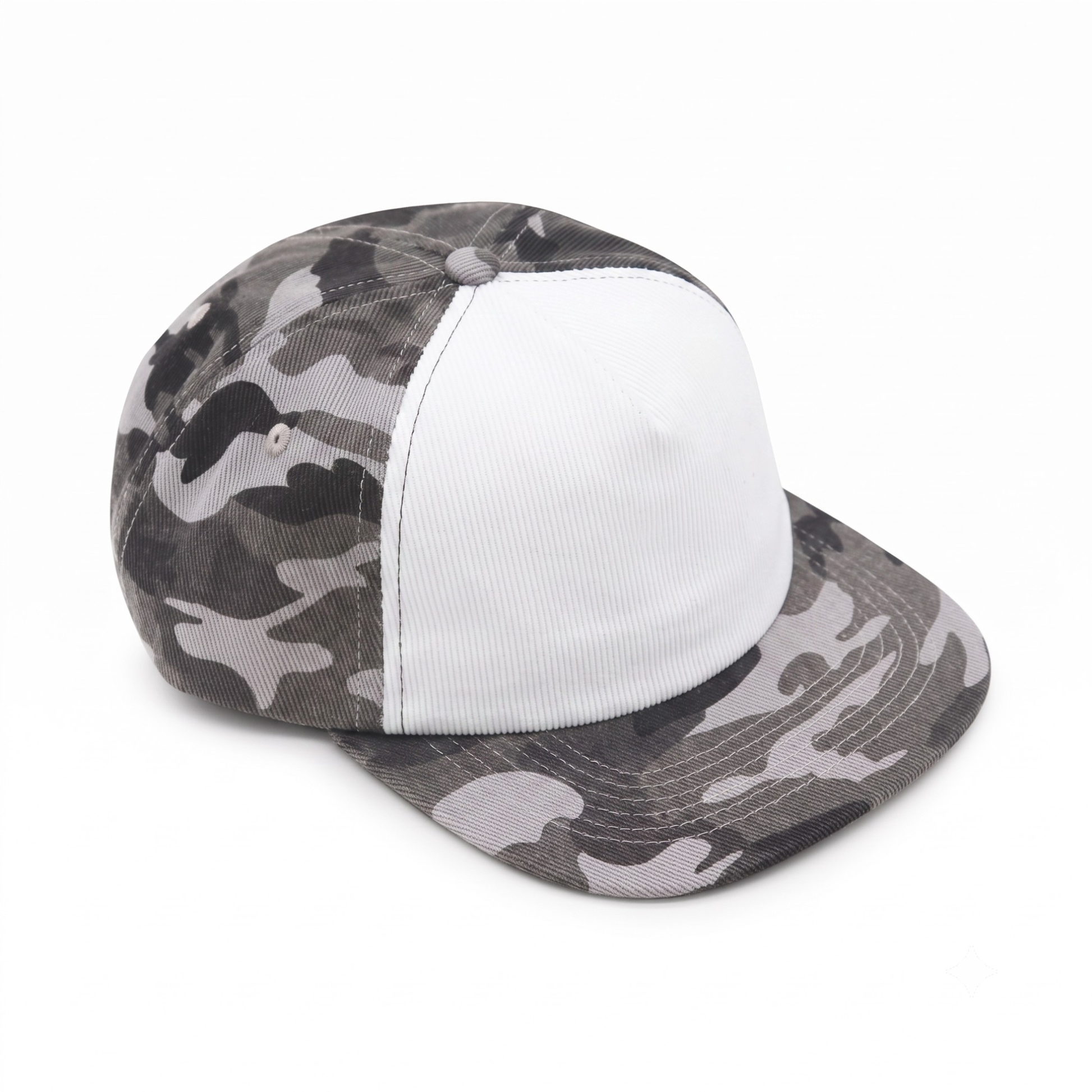 Cotton Camo 5 Panel - Shadow Canvas