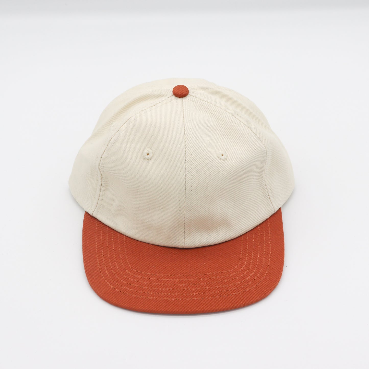 Cotton Two-Tone 6 Panel - Brown