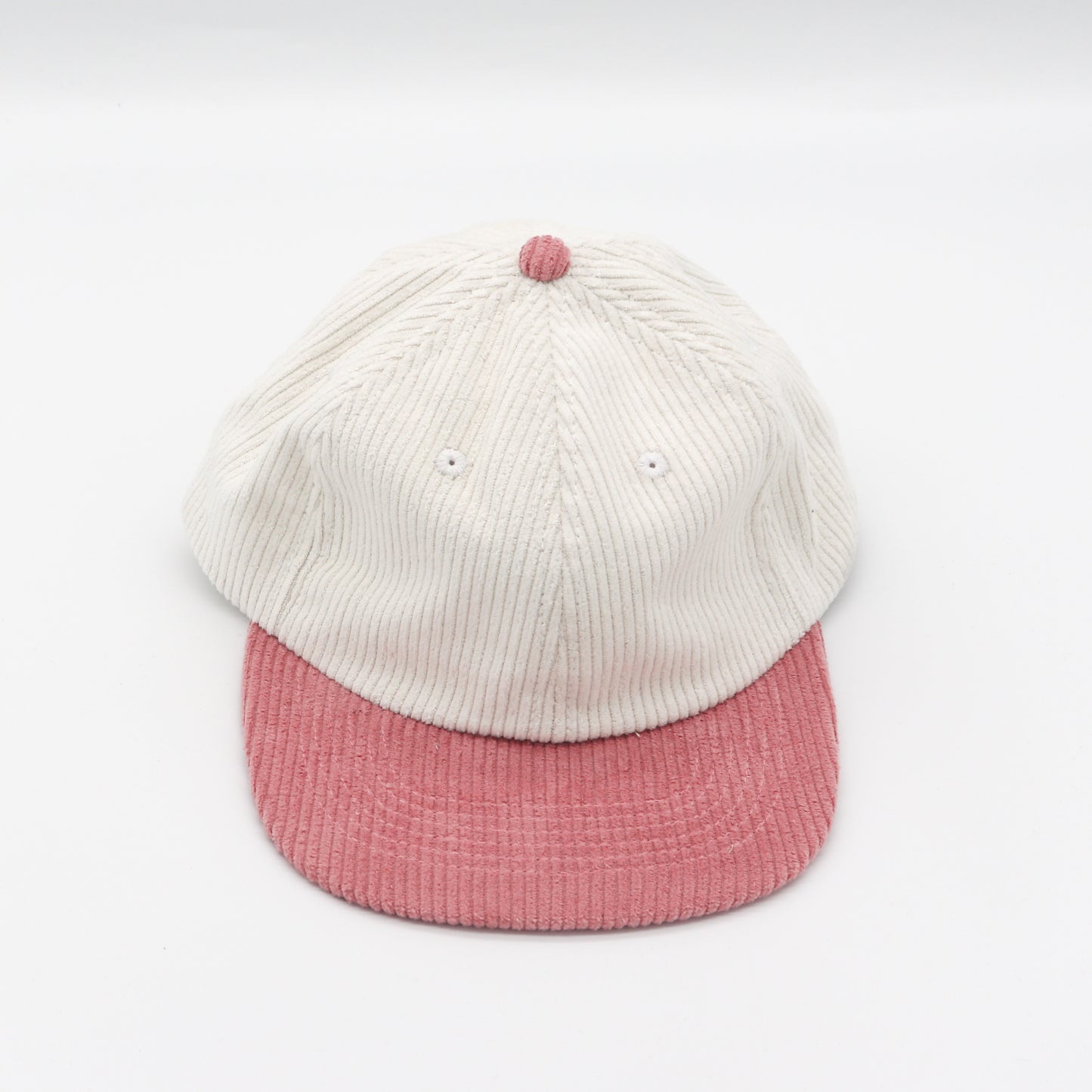 Corduroy Two-Tone 6 Panel - Pink