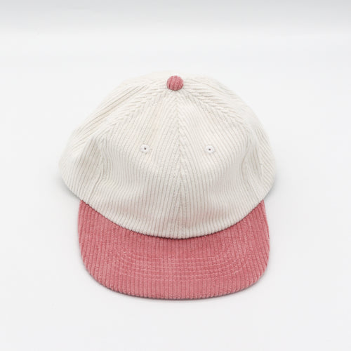 Corduroy Two-Tone 6 Panel - Pink