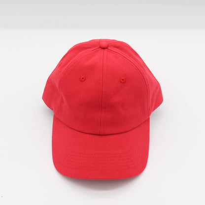 Cotton Dad Hat - Red