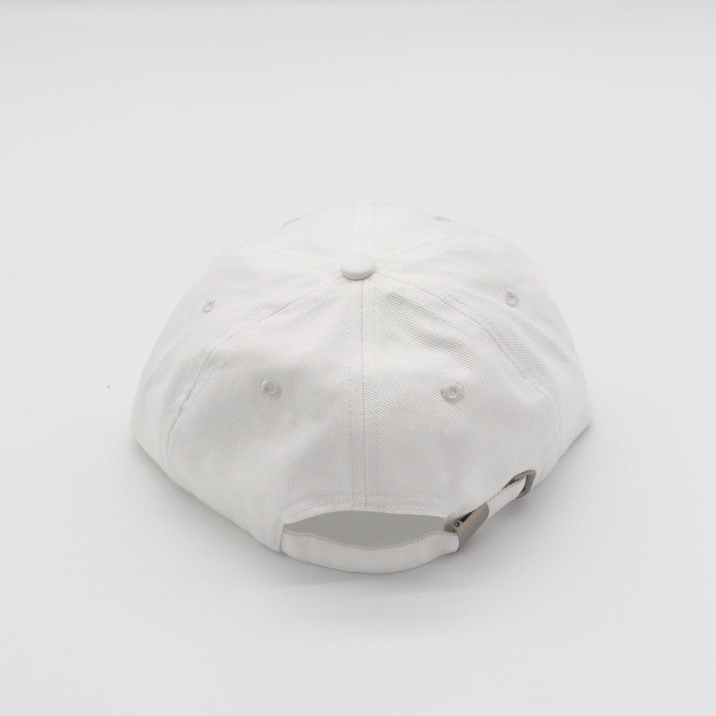 Cotton 6 Panel - White