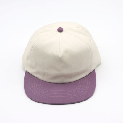 Cotton Two-Tone 5 Panel - Purple