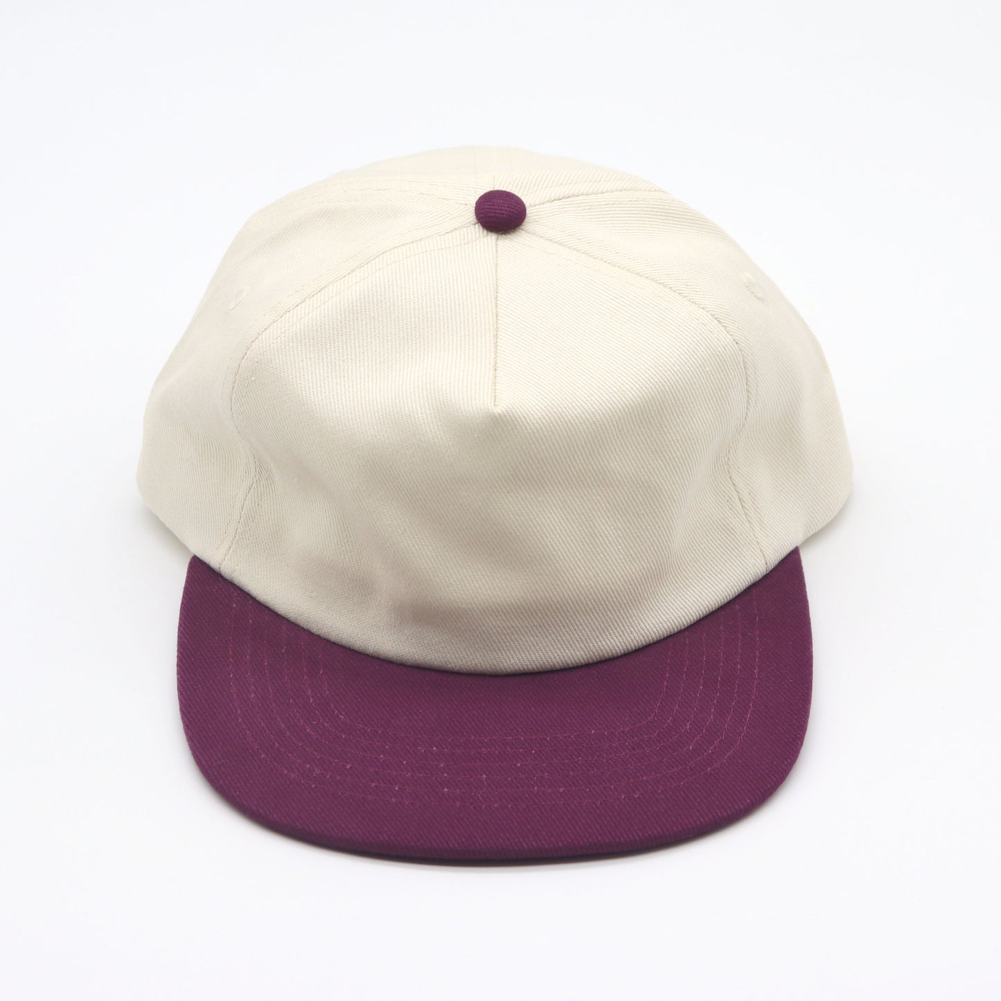 Cotton Two-Tone 5 Panel - Plumb