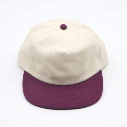 Cotton Two-Tone 5 Panel - Plumb