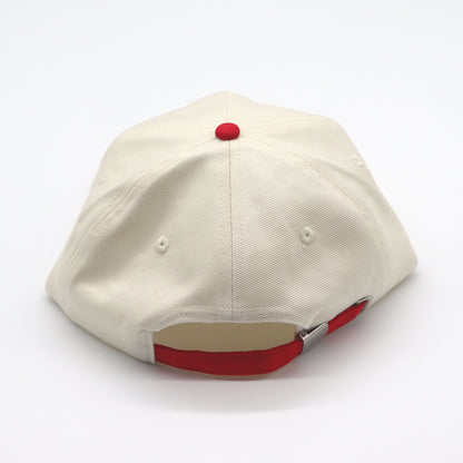 Cotton Two-Tone 5 Panel - Red