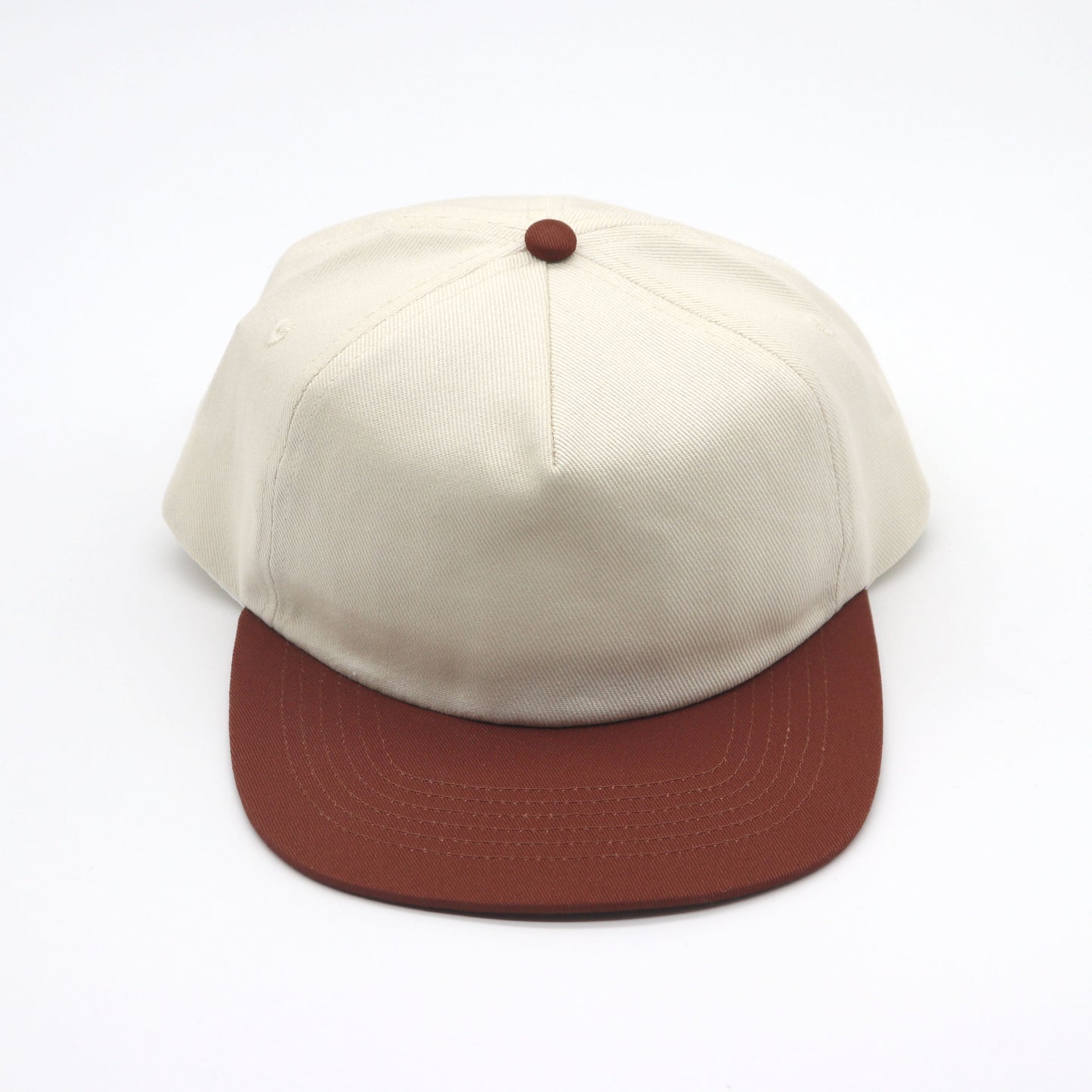 Cotton Two-Tone 5 Panel - Brown