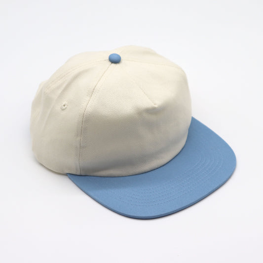 Cotton Two-Tone 5 Panel - Light Blue