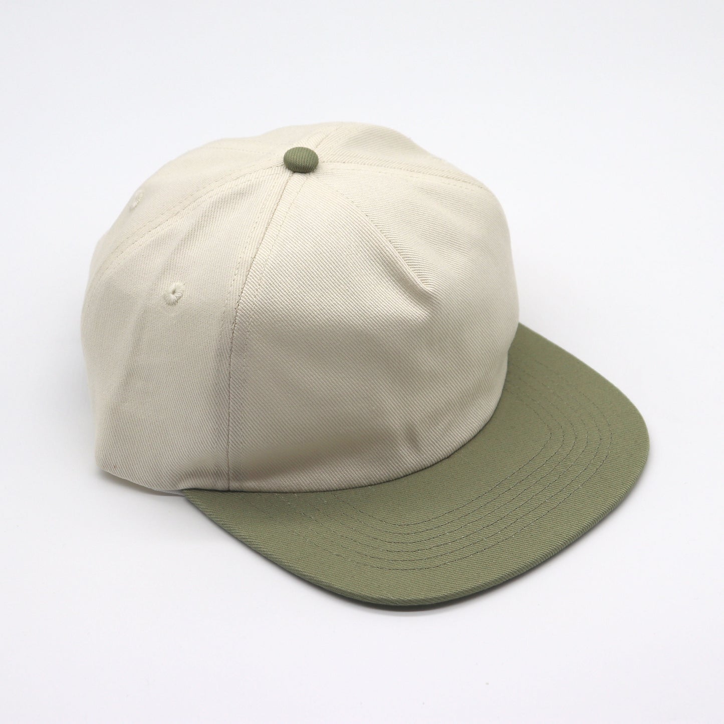 Cotton Two-Tone 5 Panel - Olive