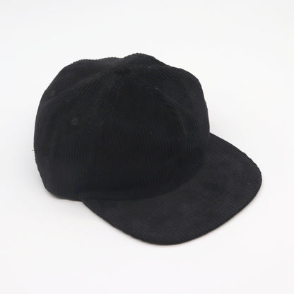 Corduroy 5 Panel - Black