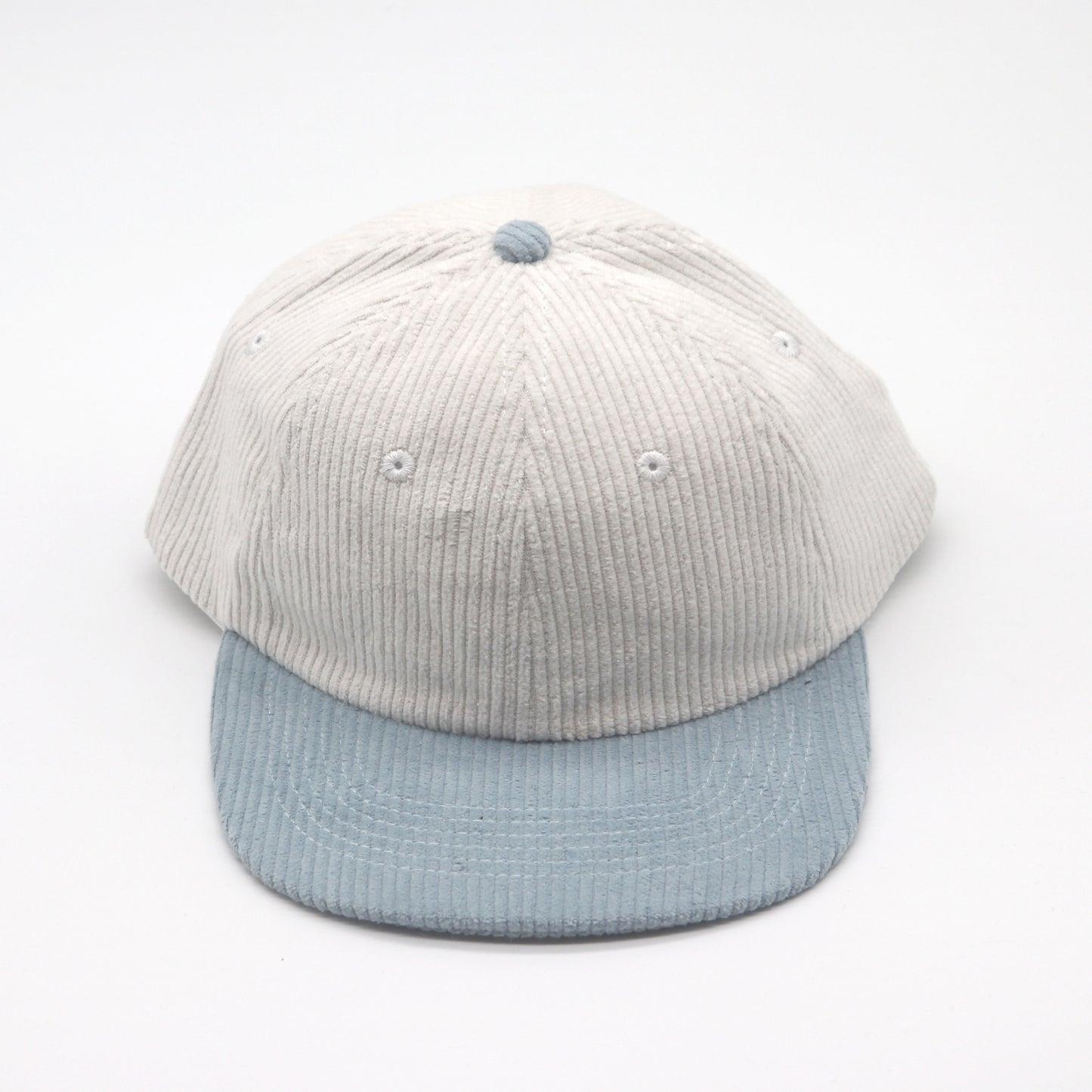 Corduroy Two-Tone 6 Panel - Powder Blue