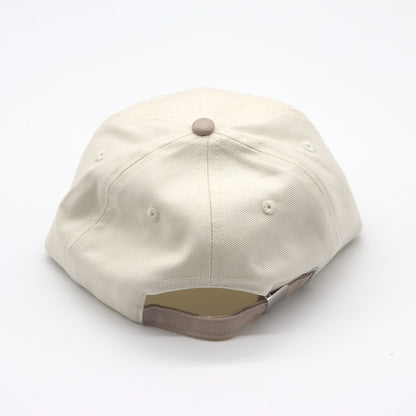 Cotton Two-Tone 6 Panel - Tan