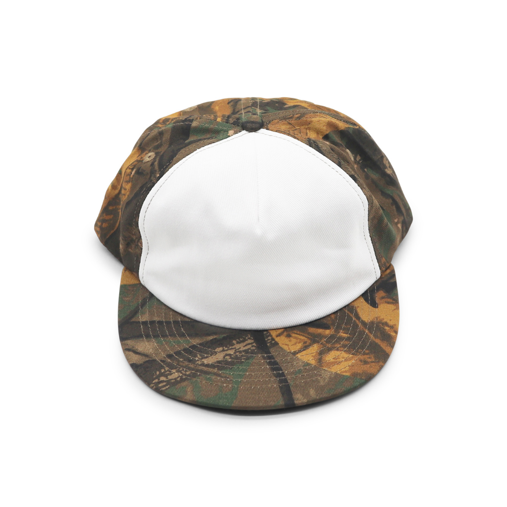 Realtree Camo 5 Panel - Autumn Timber Canvas - Short Brim