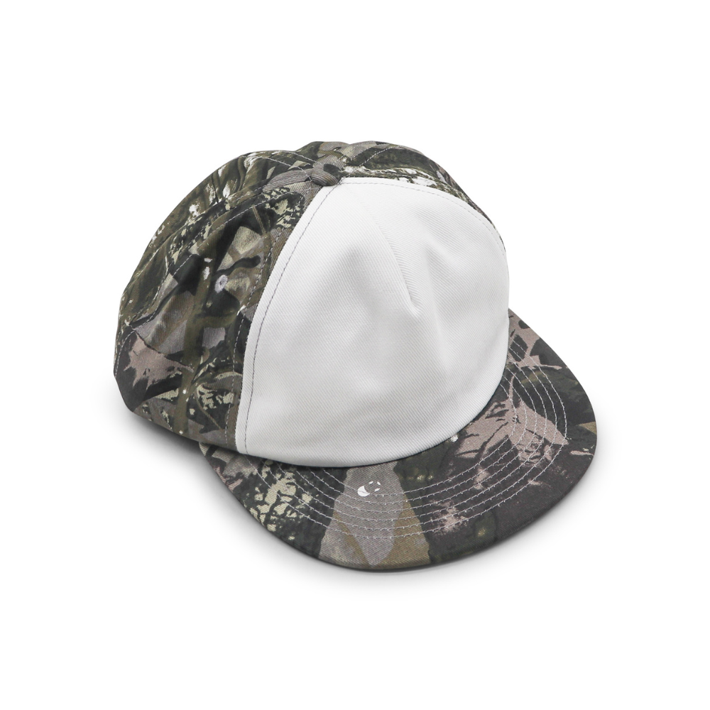 Realtree Camo 5 Panel - Highland Fog Canvas - Short Brim