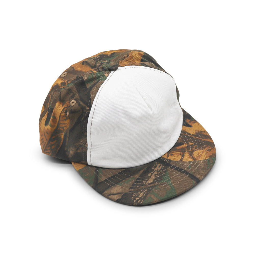 Realtree Camo 5 Panel - Autumn Timber Canvas - Short Brim